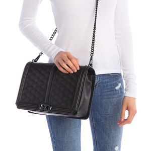 Rebecca Minkoff Quilted Love Jumbo Crossbody